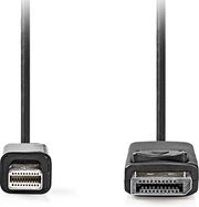nedis ccgl37600wt20 mini displayport 12 cable mini displayport male hdmi connector 200m white photo