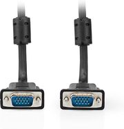 nedis ccgl59000bk100 vga cable vga male vga male 100m blackc photo