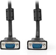 nedis ccgl59100bk50 vga cable vga male vga female 500m black photo