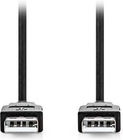 nedis ccgl60010bk10 usb 20 cable usb a male usb a female 100m black photo