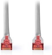 nedis ccgl85220gy10 cat6 network cable rj45 male rj45 male sf utp 10m grey photo