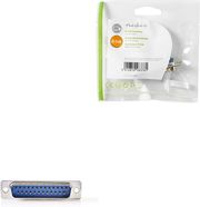 nedis ccgp52812me d sub coupler d sub 9 pin male d sub 9 pin female metal photo