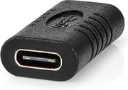 nedis ccgp65960bk10 usb c adapter usb c male 35mm female 100m black photo