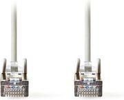 nedis ccgp85330gy05 cat6a cable s ftp rj45 male rj45 male 050 m round lszh grey polybag photo
