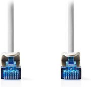 nedis ccgp85901bk03 cat6 cable rj45 female rj45 female u utp 30cm nylon black polybag photo