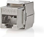 nedis ccgp89720me keystone cat6 rj45 female s ftp metalp photo