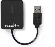 nedis crdru2300bk card reader multicard usb 20p photo