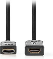 nedis cvgl34090bk20 high speed hdmi cable with ethernet hdmi male hdmi female 200m black photo