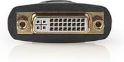 nedis cvgp34911bk hdmi dvi adapter hdmi female dvi d 24 1 pin female blackp photo