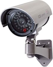 nedis dumcb40gy dummy security camera bullet ip44 grey photo
