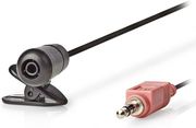 nedis miccj100bk wired microphone clip on 35 mm black photo
