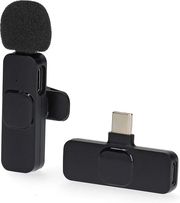 nedis micw110bk microphone for notebook smartphone tablet usb type c wireless photo