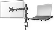 nedis mmsisnb110bk desk monitor mount for notebook 1 screen 15 32 75x75 100x100 photo
