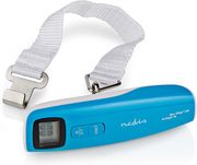 nedis sclu112bu digital luggage scales 50kg photo