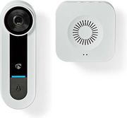 nedis wificdp40cwt smartlife wi fi video doorbell ip65 with motion sensor whitepn photo