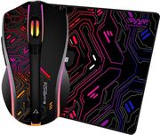 armaggeddon 24g wireless gaming mouse rgb 10000 cpi mikoyan foxbat iii cyberpunk black cyberpunk b photo