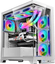 armaggeddon e atx rgb transparent fish tank gaming case aquaron xtreme white aquaron xtreme w photo