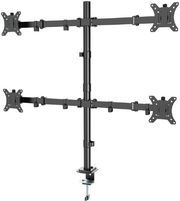 gembird adjustable desk 4 display mounting arm rts 13 32 black ma d4 01 photo gembird adjustable desk 4 display mounting arm rts 13 32 black ma d4 01 photo