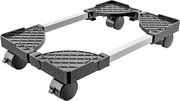 lamtech adjustable pc stand with wheels max 25kg black silver lam980398 photo