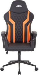baracuda gaming chair whale black orange whale photo