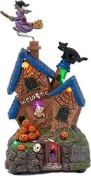 eurolamp spitaki magissas me fos kai kinisi mpatarias halloween 13x117x239cm photo