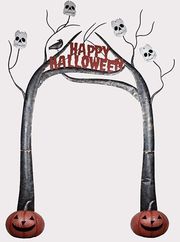 eurolamp metalliki kamara halloween 220x45x302cm photo