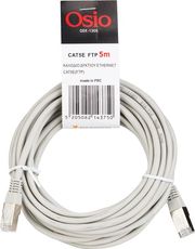 osio oek 1305 kalodio diktyoy ethernet cat5e ftp rj45 se rj45 5m photo