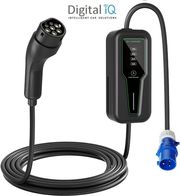 diq ev prl 3207 portable ev charger type 2 pevc32a01 32a 7kw photo