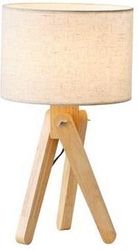 eurolamp fotistiko epitrapezio xylo 1xe27 max 15w 280x500mm arte illumina madera photo