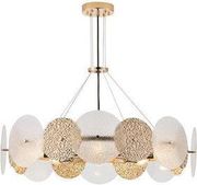 eurolamp fotistiko kremasto 8xe14 max 8w f700h690mm xryso arte illumina glow photo