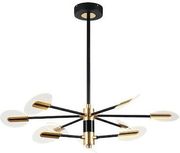 eurolamp fotistiko kremasto 9foto led 63w 3cct 88x65 mayro xryso arte illumina photo