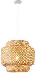 eurolamp fotistiko kremasto bamboo 1xe27 max 15w 400x400x1280mm arte illumina avra photo