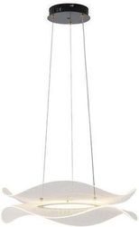 eurolamp fotistiko kremasto akryliko stroggylo led 48w 4320lm 3000k mayro arte illumina firenze photo