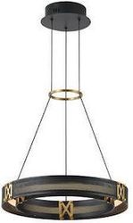 eurolamp fotistiko kremasto aloyminio led 21w 1260lm 3000k mayro xryso arte illumina luis photo