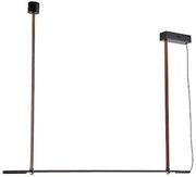 eurolamp fotistiko kremasto metallo led 21w 1260lm 3000k 1400x60x1200mm mayro arte illumina linea photo