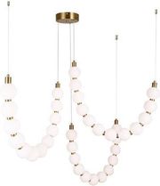 eurolamp fotistiko kremasto metallo led 35w 2730lm 3000k mpronze leyko arte illumina trea photo