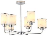 eurolamp fotistiko kremasto metallo gyali 6foto 6xe27 max 40w f680mm asimi arte illumina marbeline photo