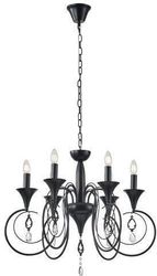 eurolamp fotistiko kremasto metallo diafanes gyali 6foto 6xe27 500x720mm arte illumina kristallo photo