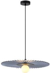 eurolamp fotistiko kremasto metallo yfasma 1xg9 max 10w 480x1000mm mayro arte illumina piruette photo
