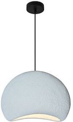 eurolamp fotistiko kremasto polysterini 1xe27 max 15w 400x350x310mm arte illumina aeonic photo