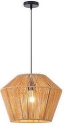 eurolamp fotistiko kremasto rattan 1xe27 max 15w 400x1320mm kafe arte illumina vento photo