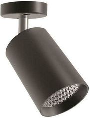 eurolamp fotistiko orofis kinito kylindros led 10w 4000k mayro plus arte illumina rotondo photo