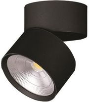 eurolamp fotistiko orofis kinito kylindros led 15w 900lm 4000k mayro plus arte illumina rotondo photo