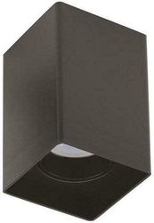 eurolamp fotistiko orofis plastiko tetragono gu10 80x80x125 mayro arte illumina boxi photo eurolamp fotistiko orofis plastiko tetragono gu10 80x80x125 mayro arte illumina boxi photo