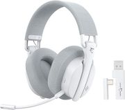 white shark 3 in 1 wireless foldable gaming headphones wgh 2444 firecrest white firecrest w photo