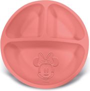 stor disney minnie mouse toddler divided silicone plate 12235 photo stor disney minnie mouse toddler divided silicone plate 12235 photo