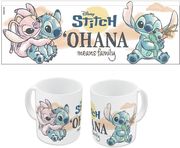 stor disney stitch ampamp angel ohana means family young adult ceramic mug in gift box 325ml photo