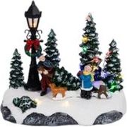 eurolamp xristoygenniatiki parastasi paidakia dentraki skylaki mpatarias 16x95x14cm 600 48070 photo