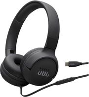 jbl tune 520c black on ear wired headphones photo