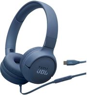 jbl tune 520c blue on ear wired headphones photo